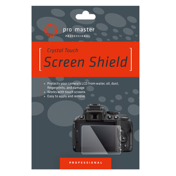 Crystal Touch Screen Shield - Olympus EM1X, EM1, EM1MKII, EM1MKIII, EM5MKIII, EM10MKIII, EM10MKII, EM10, EPL8, EPL7, EP5, Fujifilm XT3, Nikon Zfc, Nikon Z30, OM System OM-5, OM-5 II, Ricoh GRIII, and Ricoh GRIIIx