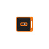 Q/R Plate for XC-M Ball Heads - Orange