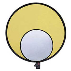 12" Collapsible Reflector - Silver / Gold
