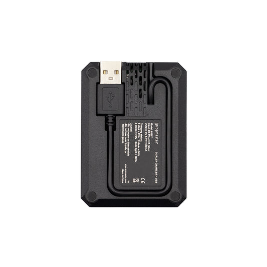 Dually Charger - USB-A for OM System BLS50