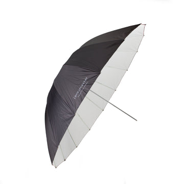 60" Reflective Umbrella - White with Black Backing