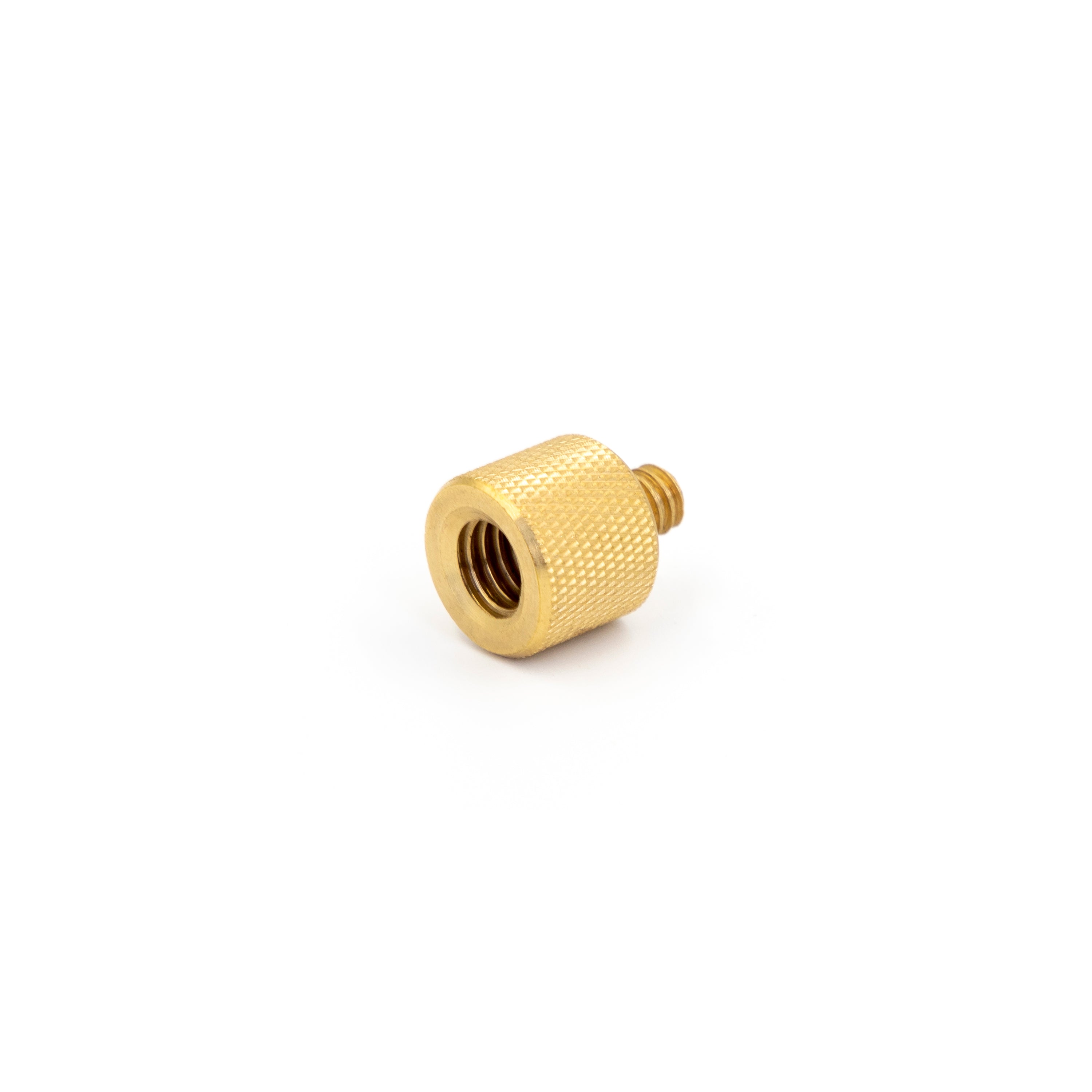 Thread Adapter – Male 3/8 X 24 Inverted To Female 9/16 X 18 Inverted For 1/4 Or 5/16 Line
