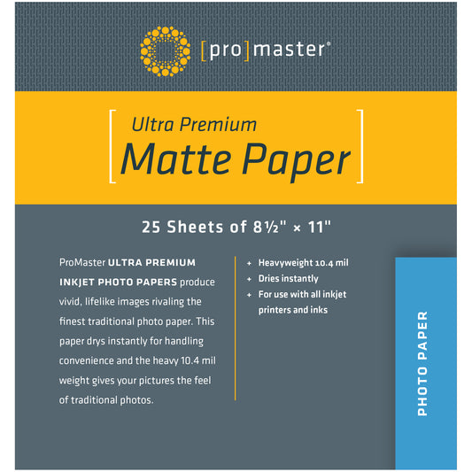 Ultra Premium Matte Paper - 8 1/2