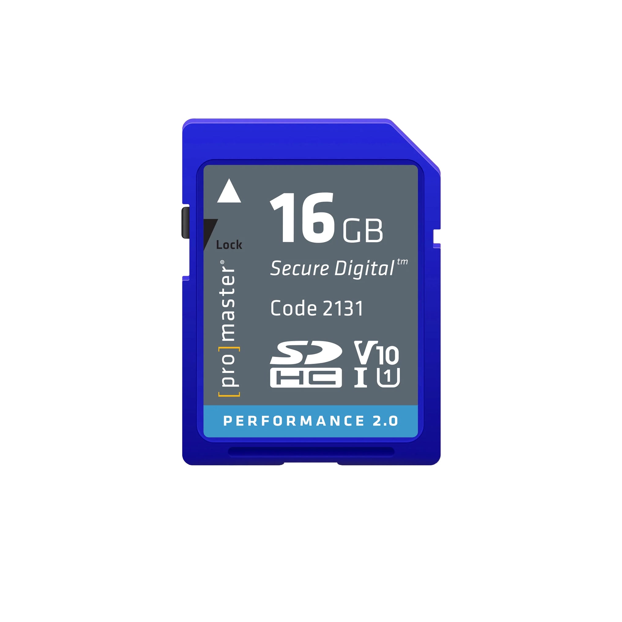 Performance System Card SDHC 16GB Performance 2.0 UHS-I Memory Card – ProMaster