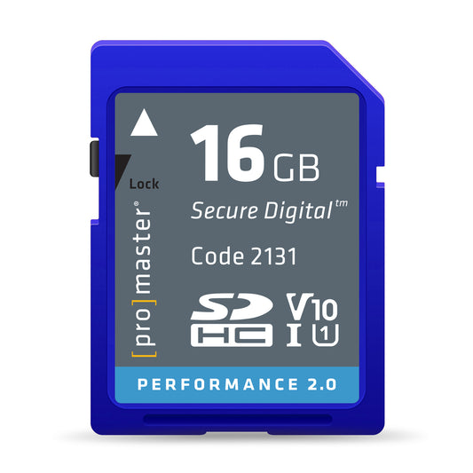 SDHC 16GB Performance 2.0 UHS-I Memory Card