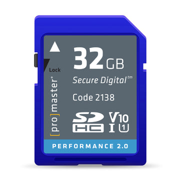 SDHC 32GB Performance 2.0 UHS-I Memory Card