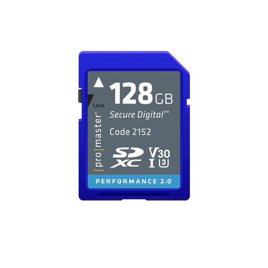 SDXC 128GB Performance 2.0 UHS-I Memory Card