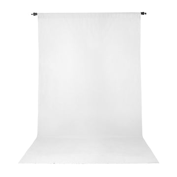 Wrinkle Resistant Backdrop 5'x9' - White