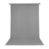 Wrinkle Resistant Backdrop 5'x9' - Grey