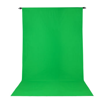 Wrinkle Resistant Backdrop 5'x9' - Chroma-key Green