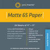 Matte 65 Paper 11%22x17%22 - 20 Sheets