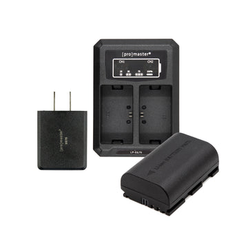 Battery %26 Charger Kit for Canon LP-E6NH