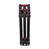 XC-M 525K Professional Tripod Kit with Head - Red