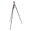 XC-M 525K Professional Tripod Kit with Head - Red