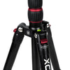 XC-M 525K Professional Tripod Kit with Head - Red