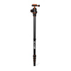 XC-M 525K Professional Tripod Kit with Head - Orange