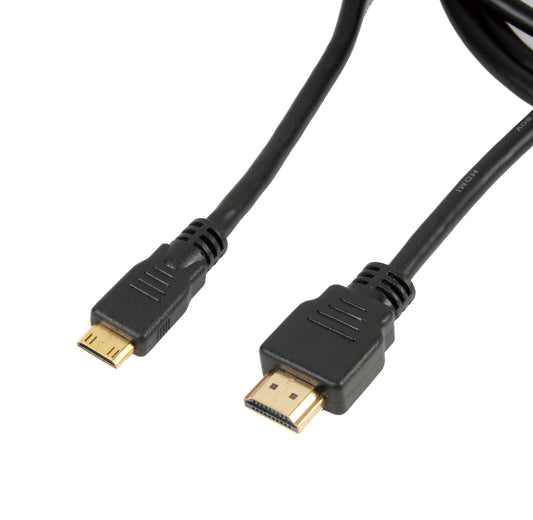 HDMI Cable A male - C mini male 6' black