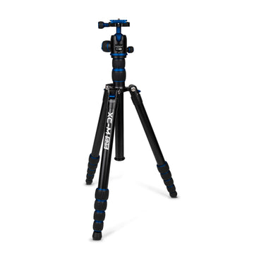 XC-M 525K Professional Tripod Kit with Head - Blue