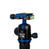 XC-M 525K Professional Tripod Kit with Head - Blue