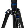 XC-M 525K Professional Tripod Kit with Head - Blue