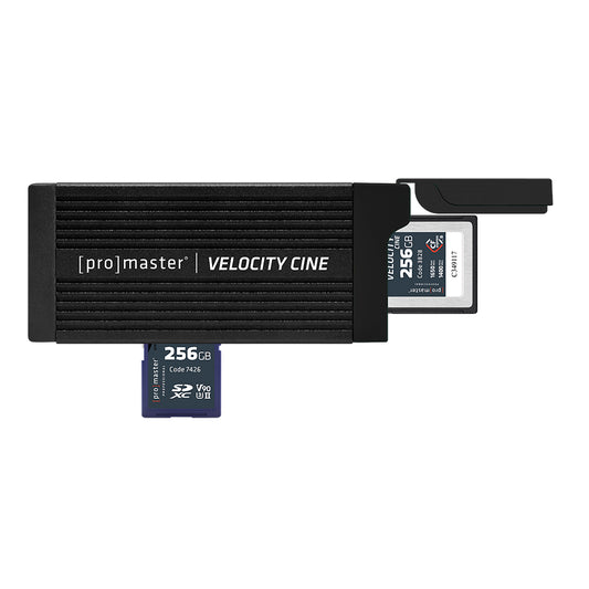 Velocity CINE Dual Card Reader - CFexpress Type B & SD