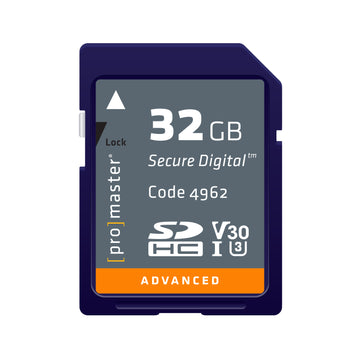 SDHC 32GB Advanced UHS-I V30 Memory Card