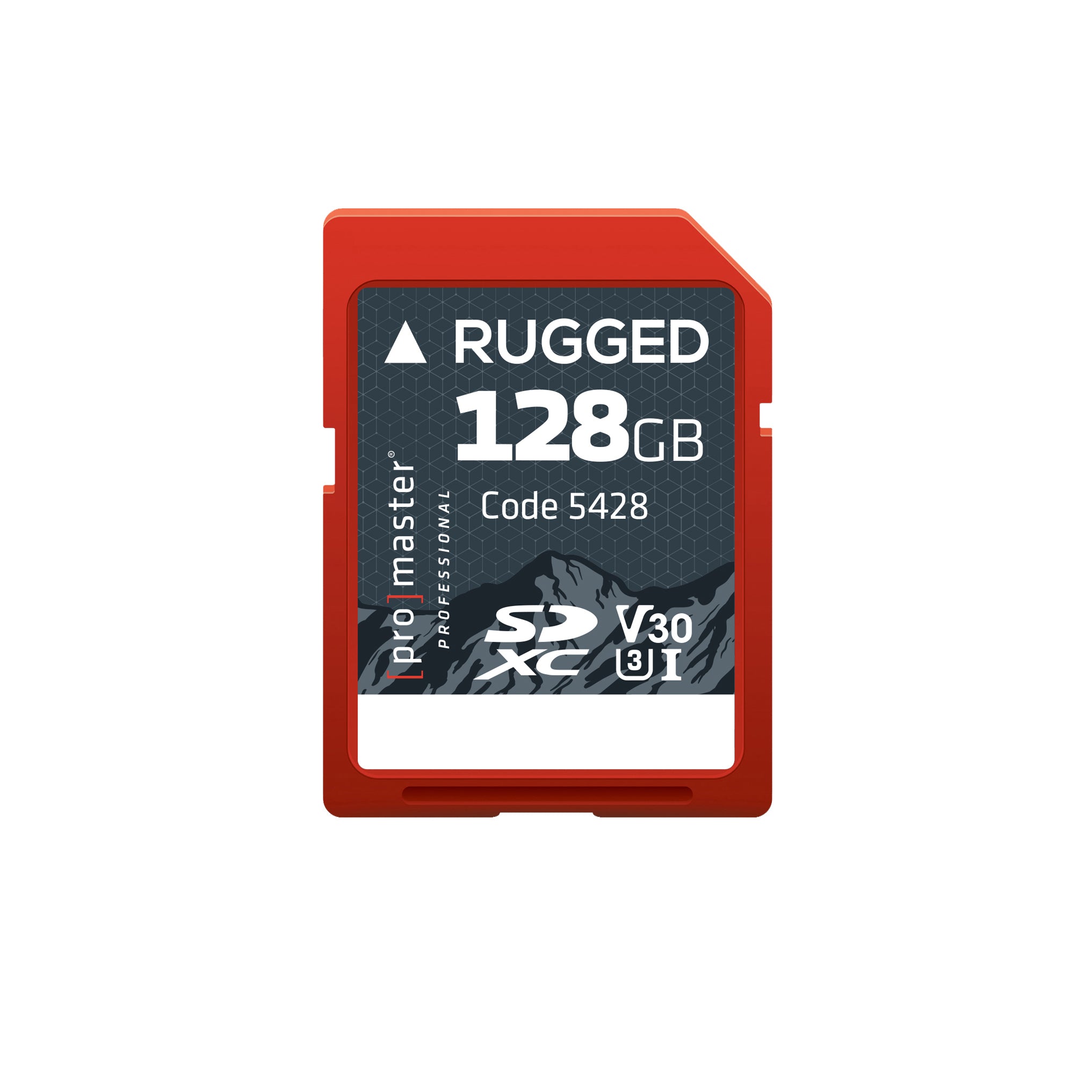 SDXC 128GB Rugged™ UHS-I V30 Memory Card – ProMaster