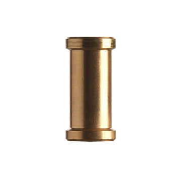 Short Brass Spigot 1%2f4%22-20 female to 3%2f8%22 female