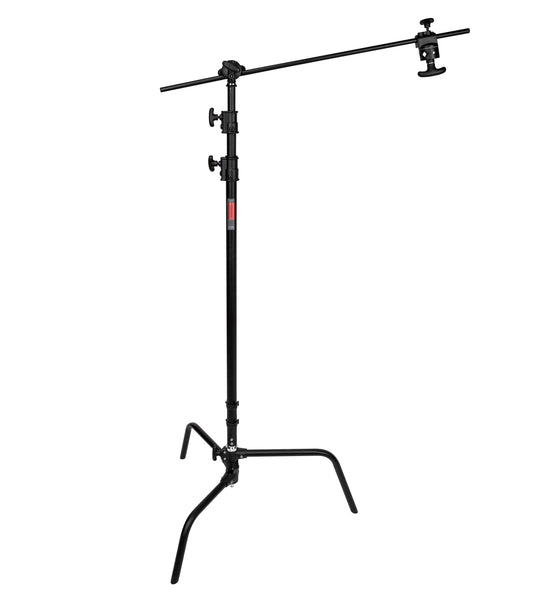 Professional C-Stand Kit with Turtle Base 10.9' - Black