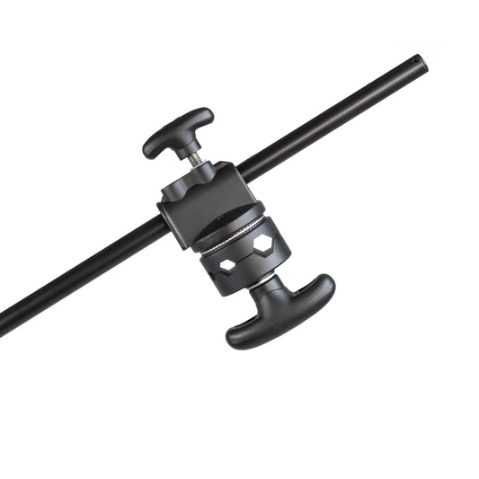 Professional C-Stand Kit with Turtle Base 7.5' - Black