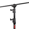 Professional C-Stand Kit with Turtle Base 7.5' - Black