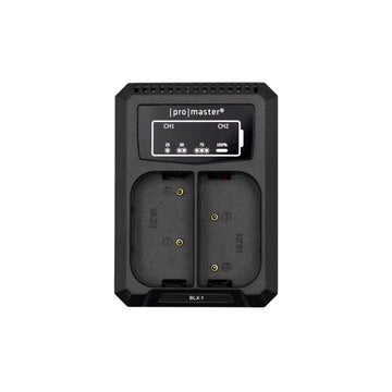 Dually Charger - USB for OM System BLX-1