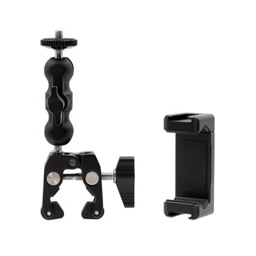 Articulating Arm %26 Clamp for Phone