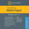 Ultra Premium Matte Paper - 5%22x7%22 - 50 Sheets