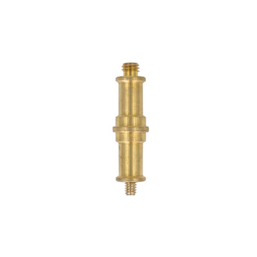 Double Spigot 1%2f4%22-20 male to 3%2f8%22 male - Brass