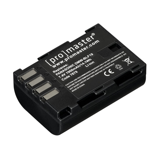 Li-ion Battery for Panasonic DMW-BLF19