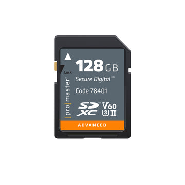 SDXC 128GB Advanced UHS-II V60 Memory Card