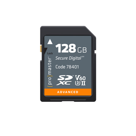 SDXC 128GB Advanced UHS-II V60 Memory Card