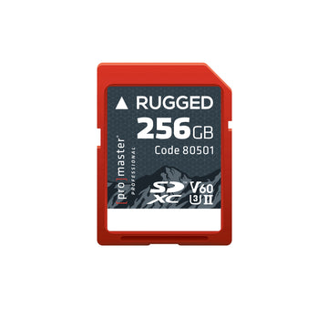 SDXC 256GB Rugged%3cspan%3e%26trade%3b%3c%2fspan%3e UHS-II V60 Memory Card