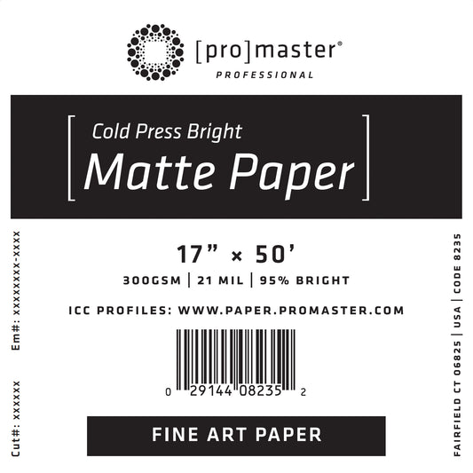 Fine Art Cold Press Bright Matte Paper 17