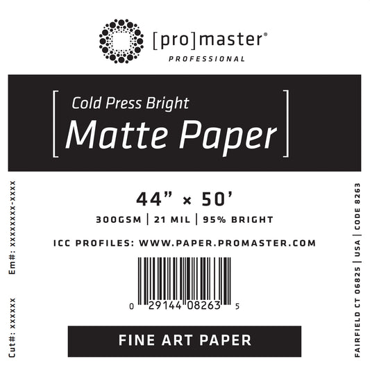 Fine Art Cold Press Bright Matte Paper 44