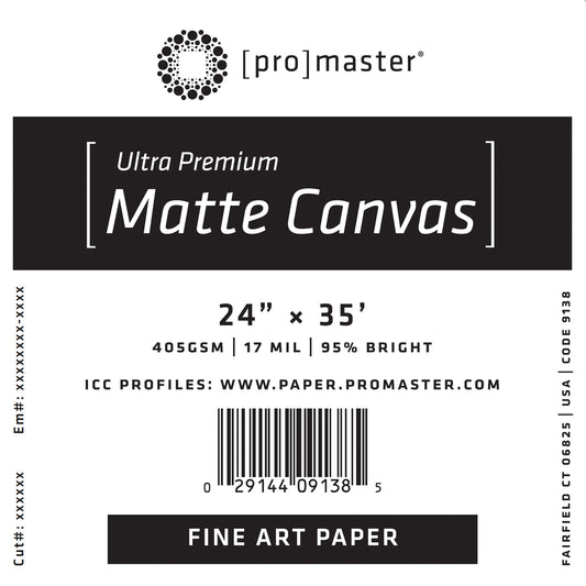 Ultra Premium Matte Canvas 24