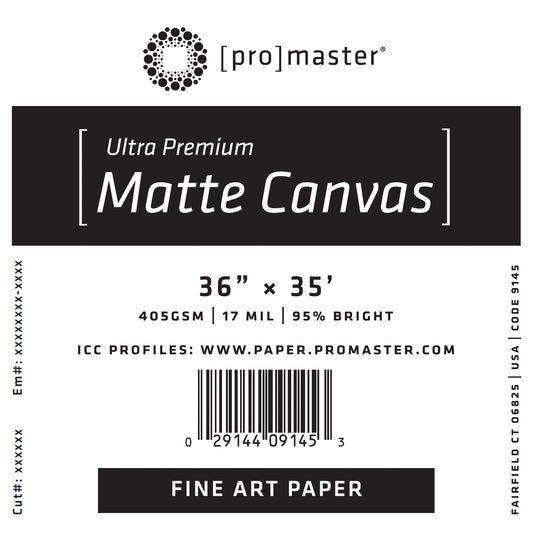 Ultra Premium Matte Canvas 36