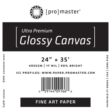 Ultra Premium Glossy Canvas 24%22 x 35' Roll