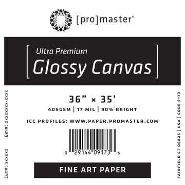 Ultra Premium Glossy Canvas 36%22 x 35' Roll