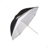 36%22 Convertible 3-in-1 Umbrella - White%2fSilver%2fBlack