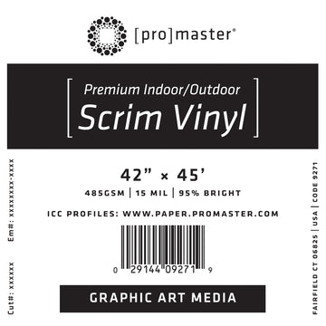 Premium Indoor%2fOutdoor Scrim Vinyl 42%22x45' Roll