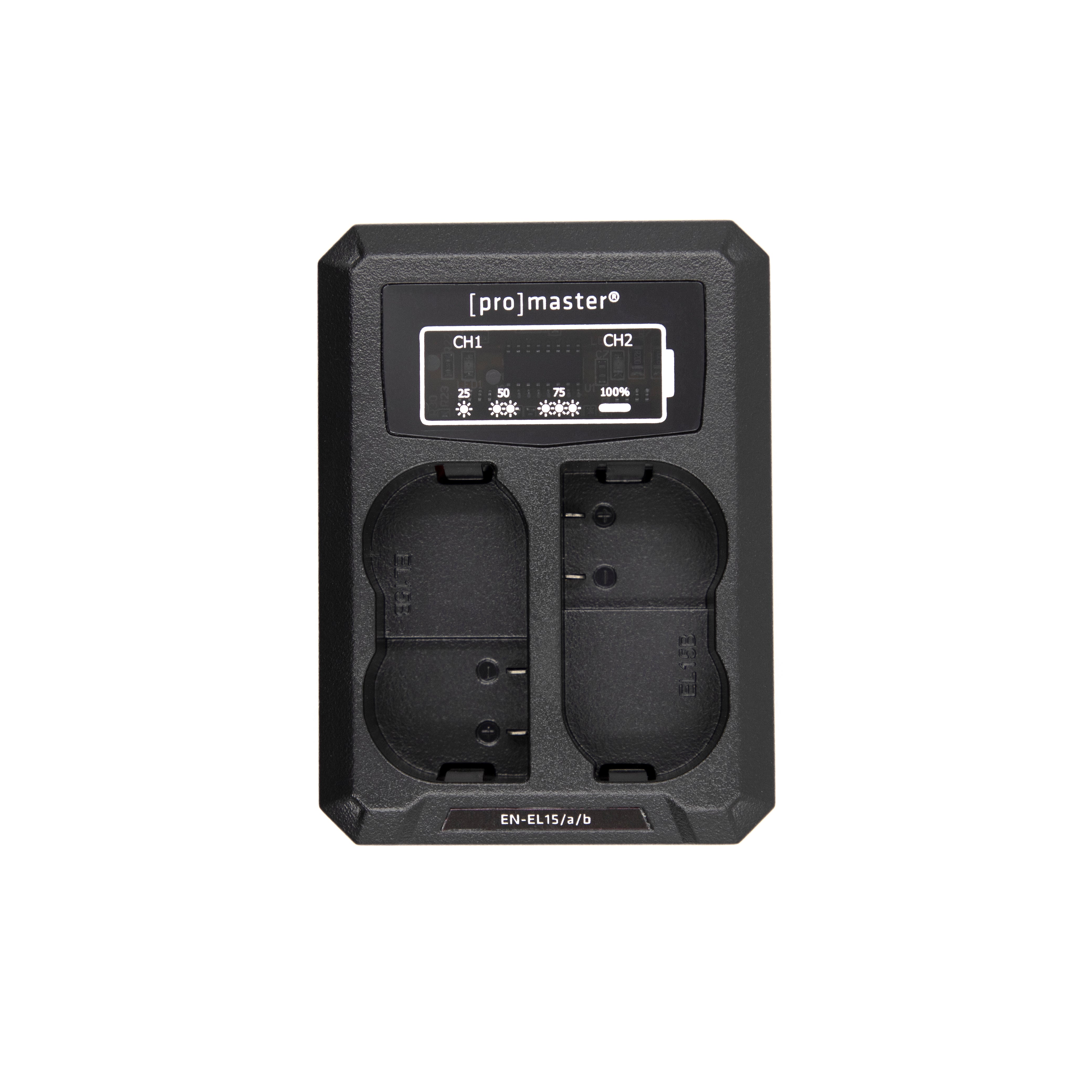 Battery & Charger Kit for Nikon EN-EL15c – ProMaster