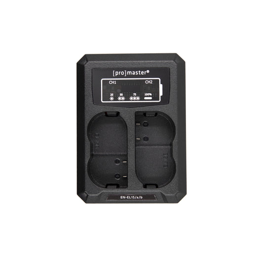 Battery & Charger Kit for Nikon EN-EL15c