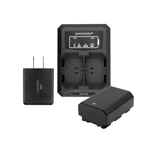 Battery & Charger Kit for Sony NP-FZ100